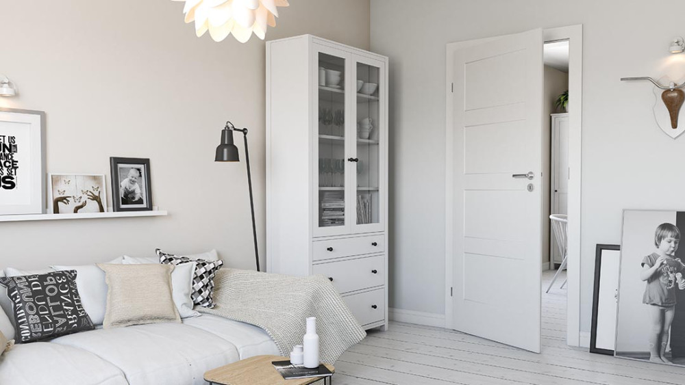 Uși de interior vopsite colecția Porta Vector - Modele PE STOC